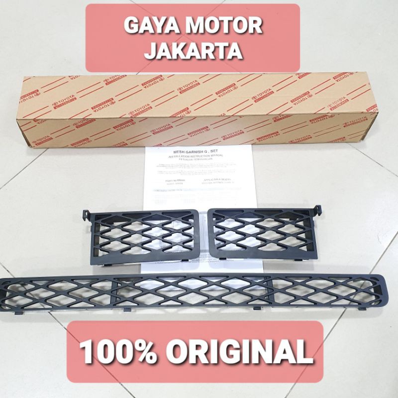 Grille-Grill Bumper Depan Avanza-Xenia 52115-TA015 ASLI