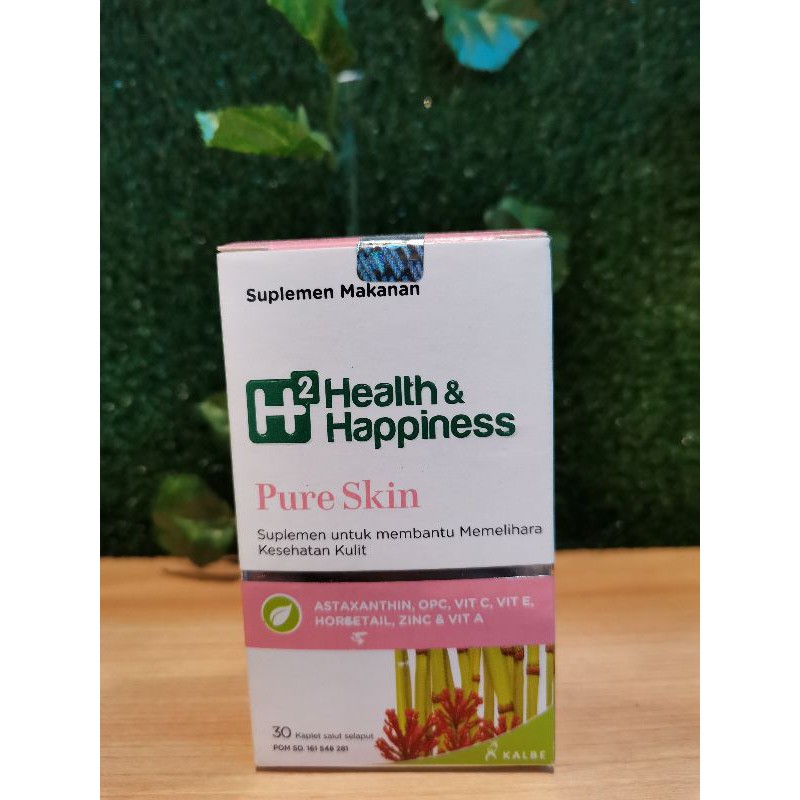 H2 pure skin isi 30 tablet