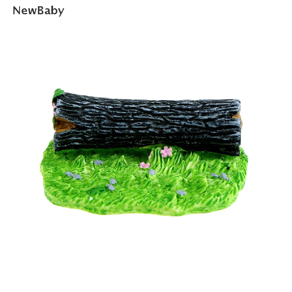 Newbaby 1Pc Miniatur Bangku Taman Bahan Resin Untuk Dekorasi Taman Minifairy Gardencraft DIY