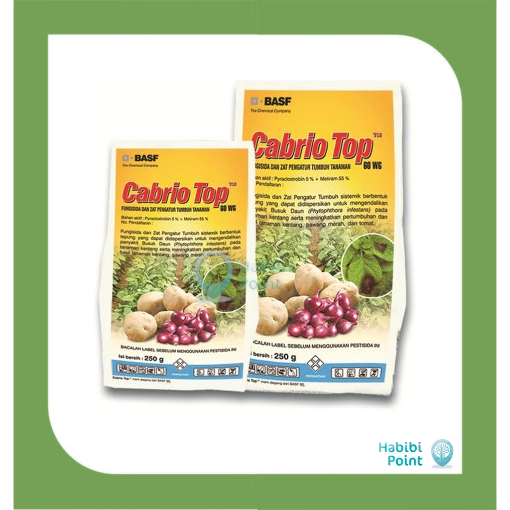 FUNGISIDA CABRIO TOP 60 WG - BASF obat bercak daun busuk daun busuk buah - Fungisida Busuk Batang Be