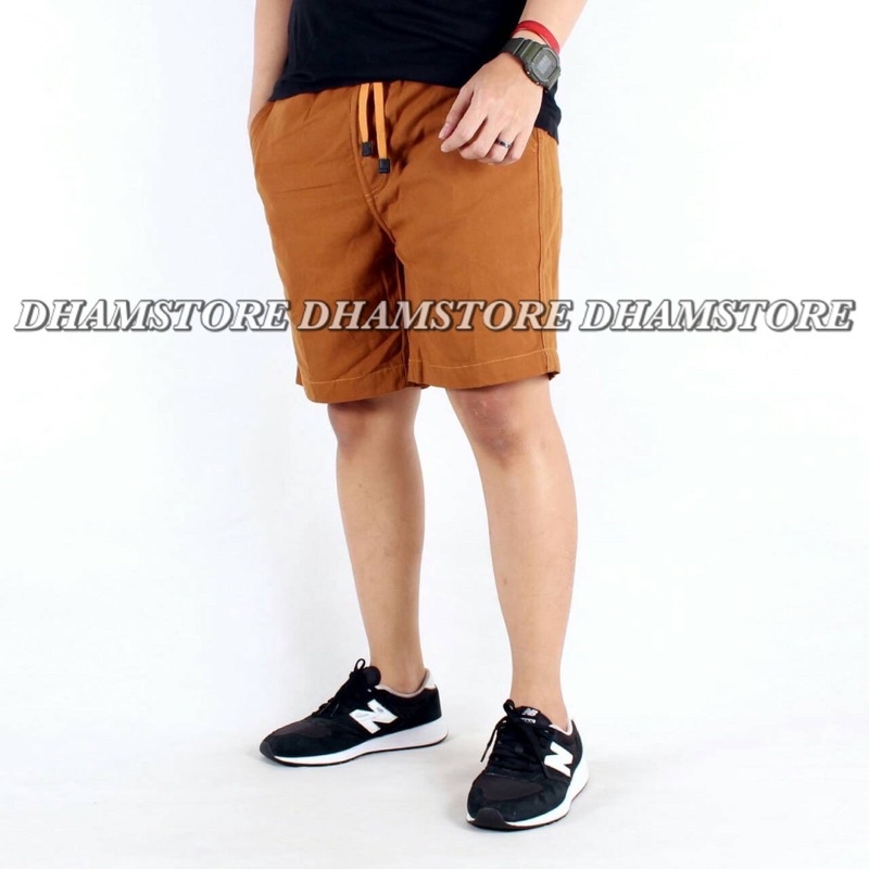 WALKSHORT / BOARDSHORT CANVAS PREMIUM Celana Pendek Canvas Celana Pendek Shortpants Caramel