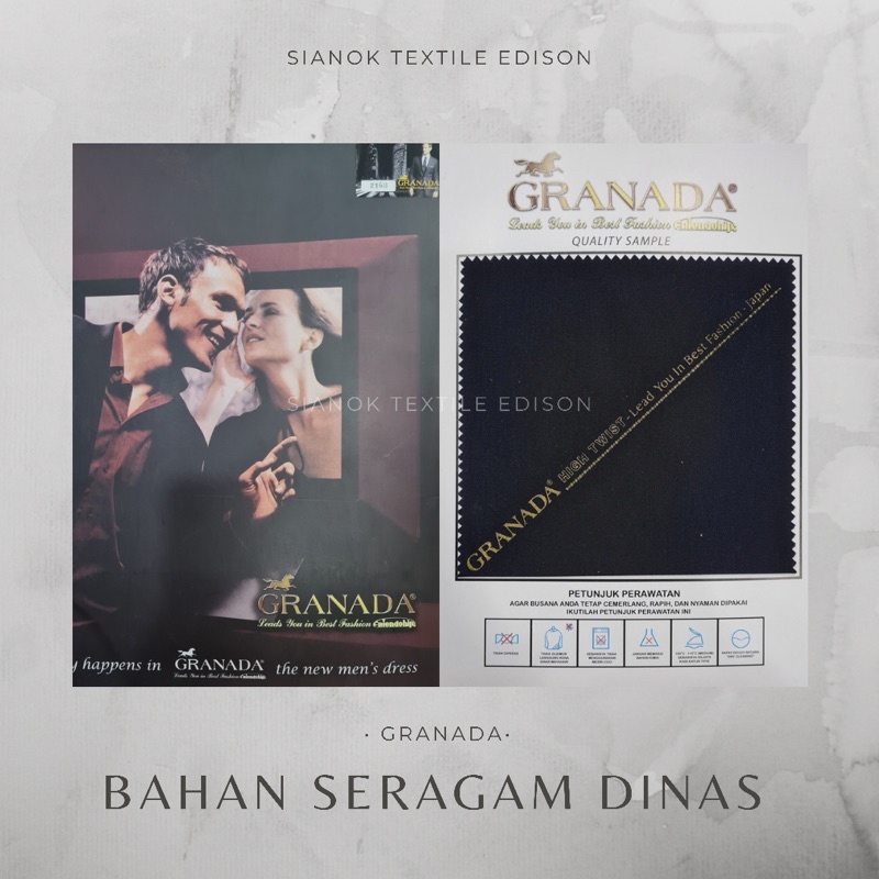 Kain Seragam Dinas - Granada