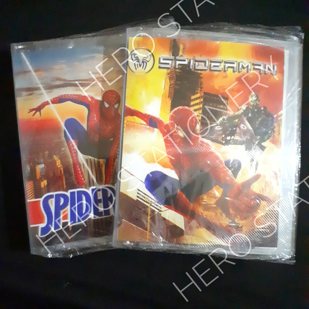 

Map binder file A5 sampul motif superhero avengers spiderman