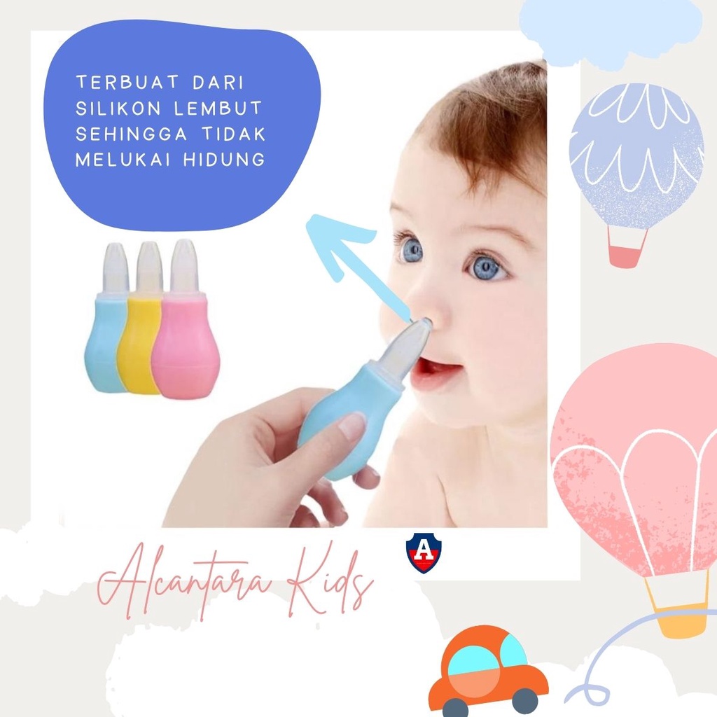 Alat Sedot Ingus Bayi Silikon NP | Baby Nasal Aspirator Silicone NP