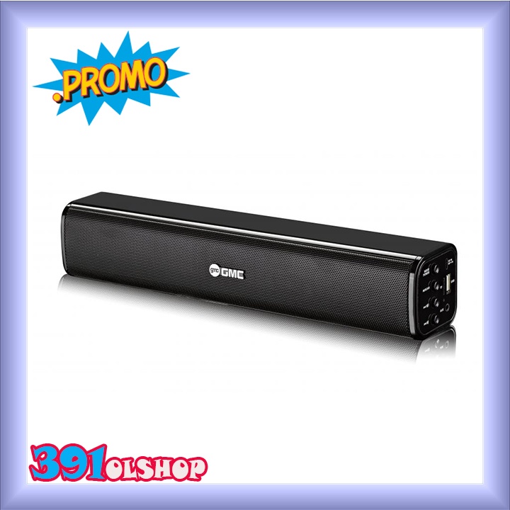 Spiker New Bluetooth Mini GMC 881B Speaker Portable USB Memory Radio GMC 881B Suara Mengglegar