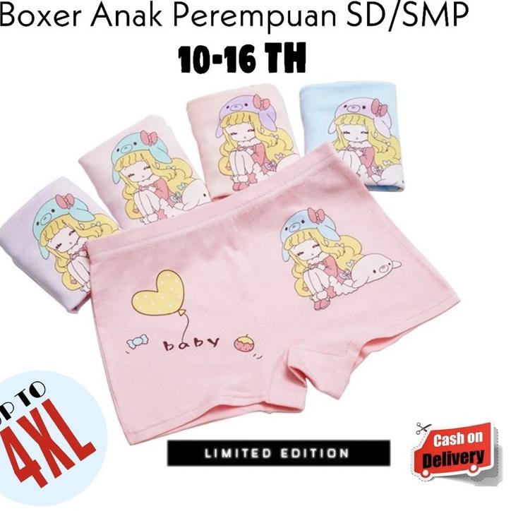TERLARIS BRANDS FESTIVAL CD Celana Dalam Anak Perempuan Cewek SD SMP Remaja ABG 12 Th / Celana Dalam