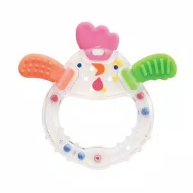 Richell Teether Motif Chicken. - Gigitan Bayi