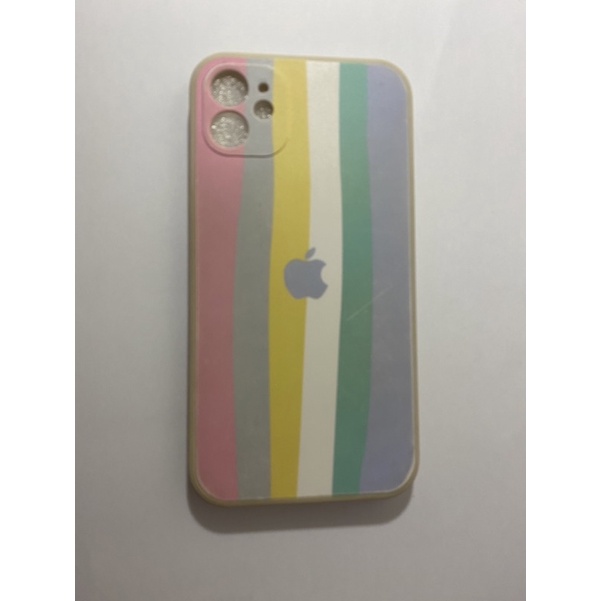 cute case apple logo / iphone 11 (preloved)