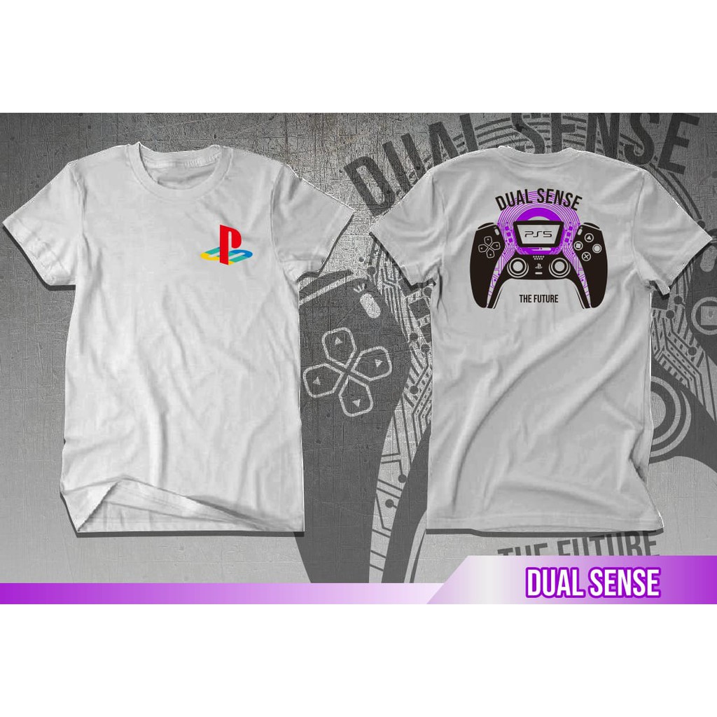 Kaos playstation 5 xbox controller japan bape pria original putih wanita dewasa ps distro bandung