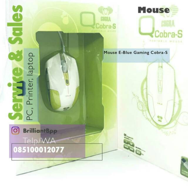Mouse USB E-Blue Gaming Cobra S