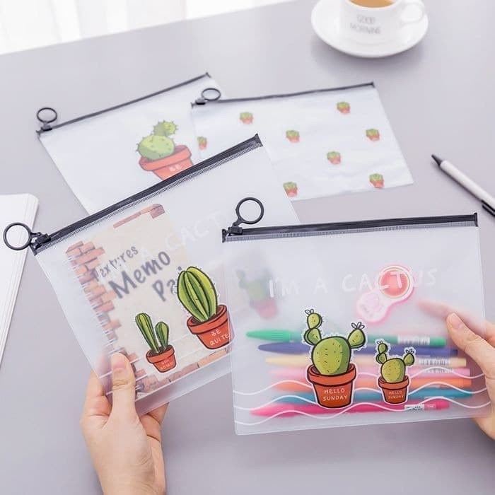 

Nikmati Tempat Pensil / Zipper Bag Edisi Cactus Imut Terbatas