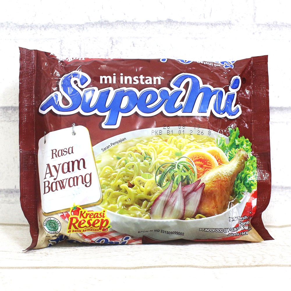 

Supermi Ayam Bawang 70/75gr 5pcs