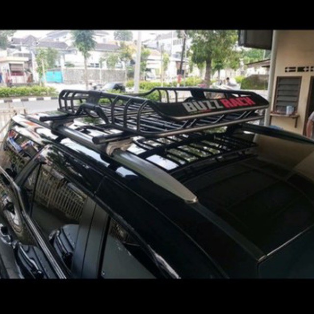 Roof Rack / Rak Bagasi Atas Mobil Besi Model BUZZ RACK Universal