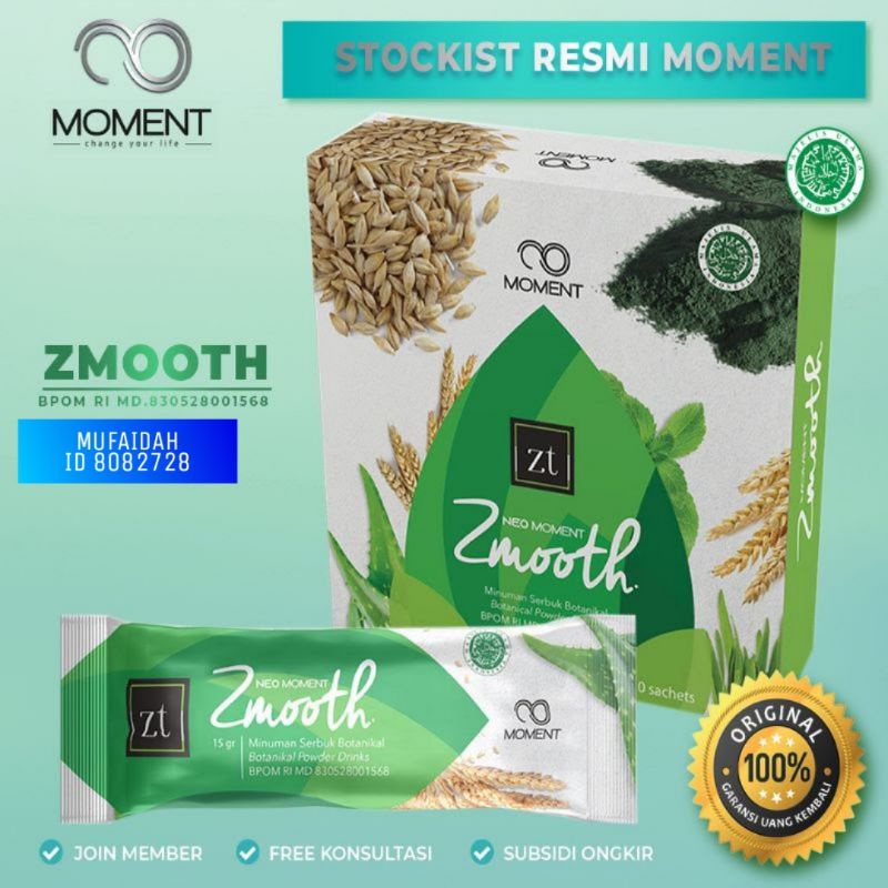 ZMOOTH MINUMAN KESEHATAN HERBAL ALAMI