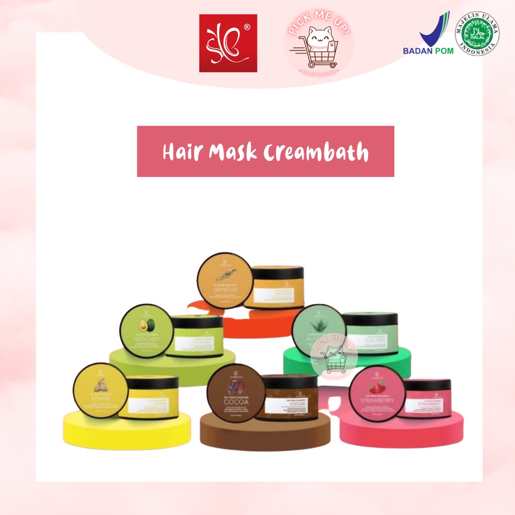 SYB Forte Hair Mask Creambath | TERMURAH & TERLARIS | Perawatan Rambut | Treatment Rambut | Krim Ram