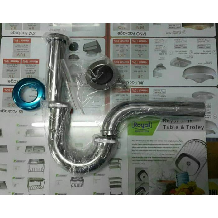 Sifon Angsa Wastafel / Pembuangan Air Wastafel