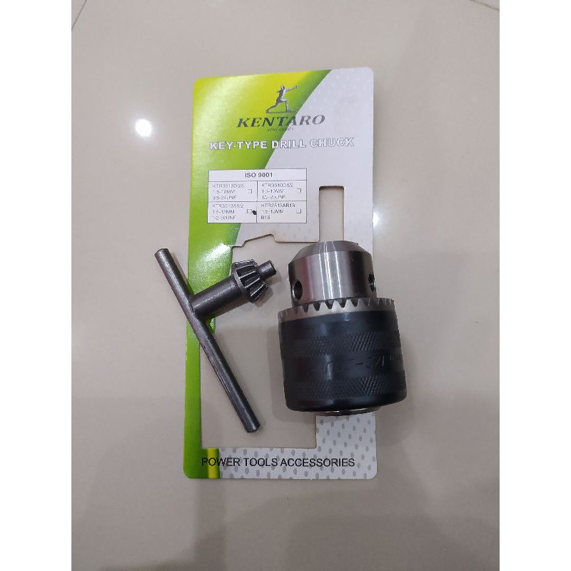 Kentaro Kepala Bor plus Kunci - Drill Chuck Kentaro