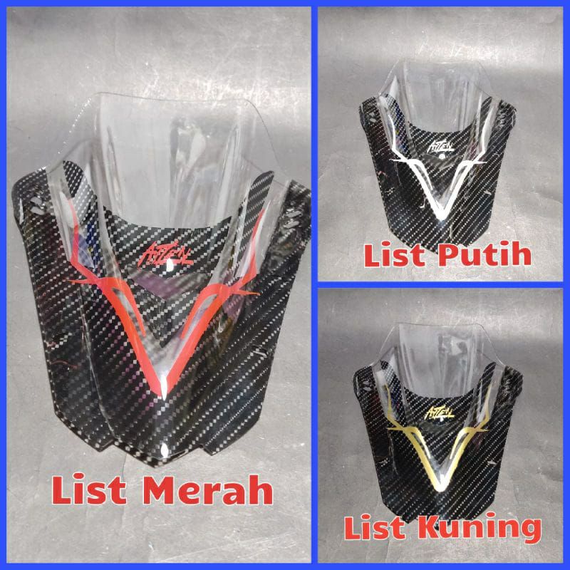 Visor Aerox Carbon Winshield Aerox Carbon EX - Venom