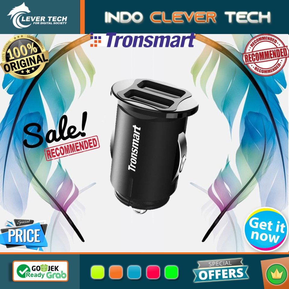 Tronsmart C24 Dual USB Port Car Charger