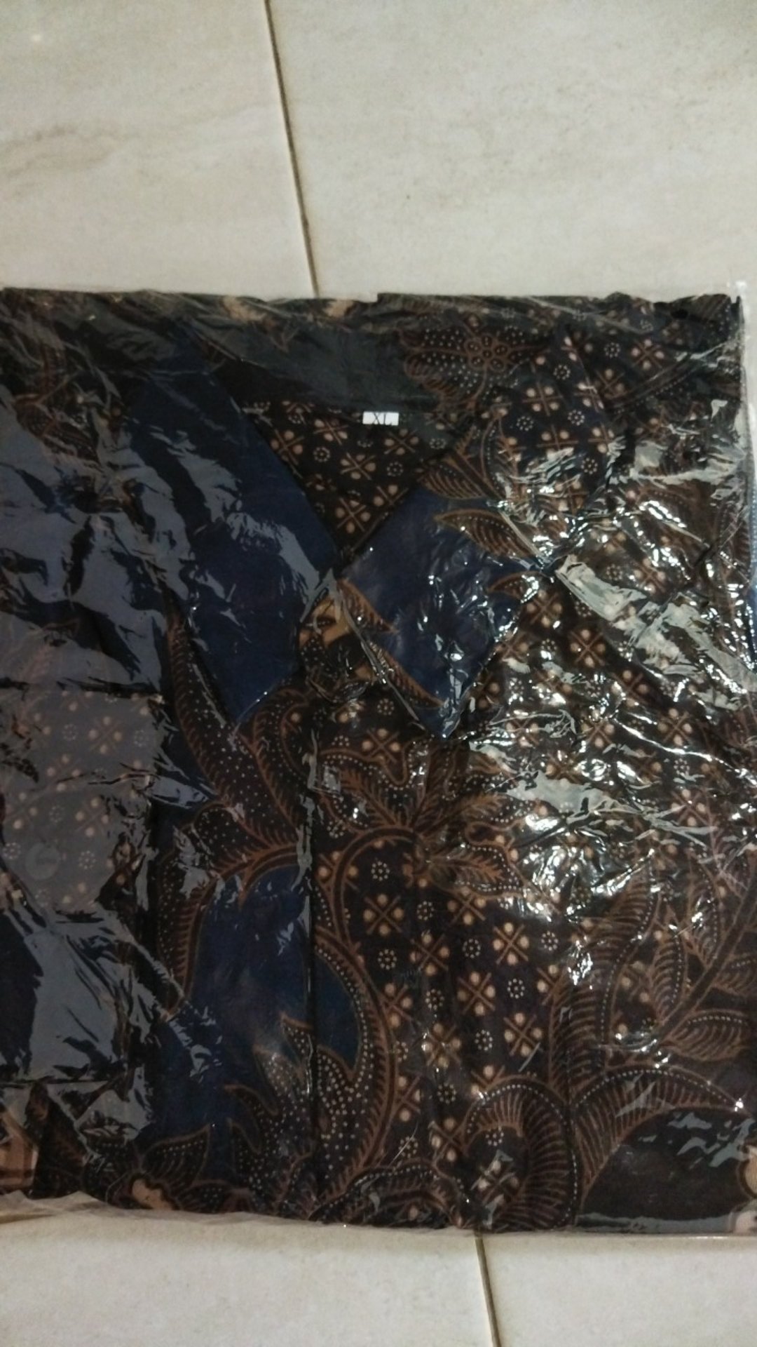 Kemeja Batik Lengan Panjang Size M L Xl Xxl