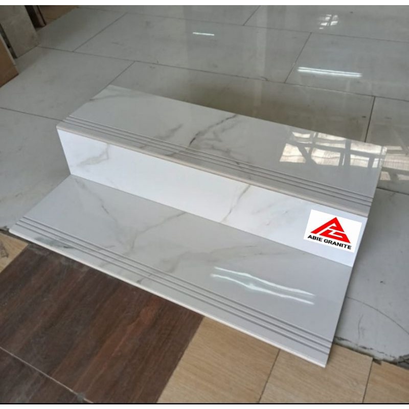 granit tangga motif marble 30x100&20x100 1set Florence calacatta