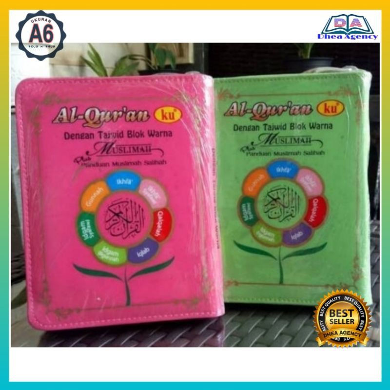 Al Quran ku Muslimah dengan Tajwid Blok Warna A6
