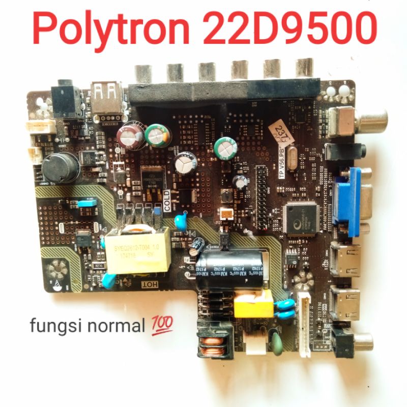 Mainboard TV Polytron PLD 22D9500 / MB Polytron 22D9500 / MB 22D9500