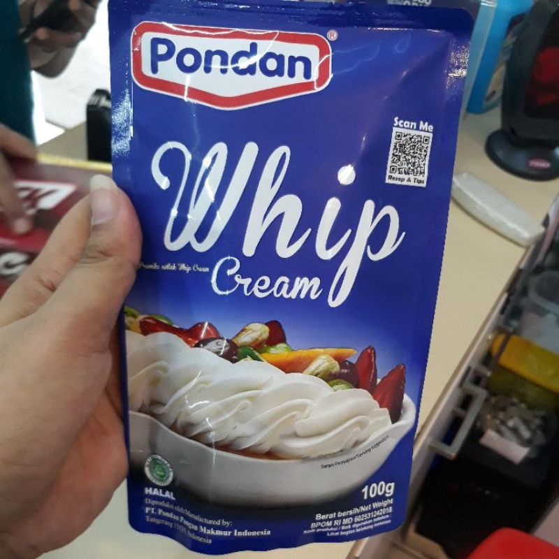 

PONDAN WHIP CREAM 100G