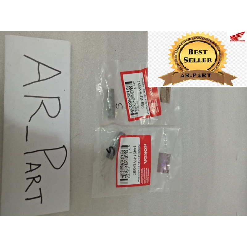 As Pen Templar Pelatuk Shaft Rocker Arm Revo 110 2011 2012 Karbu 1 SET 14451-KVB-S50 ASLI AHM HONDA