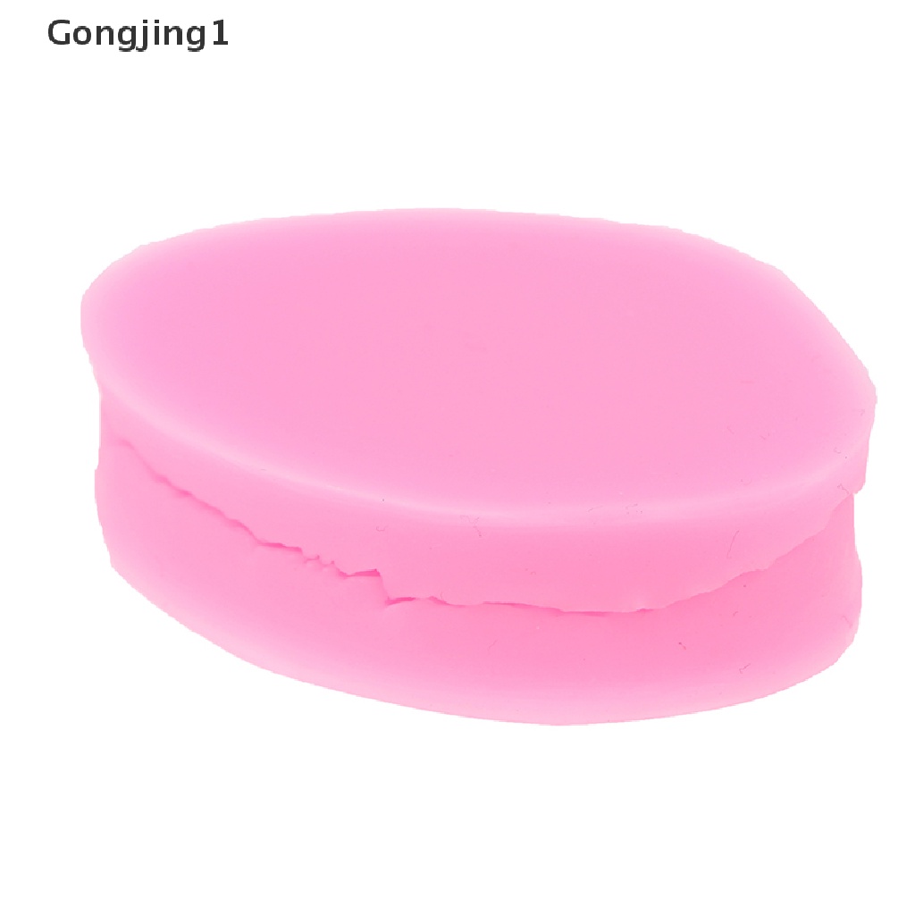 Gongjing1 Cetakan fondant Bentuk Bunga peony Bahan Silikon Untuk Dekorasi Kue DIY