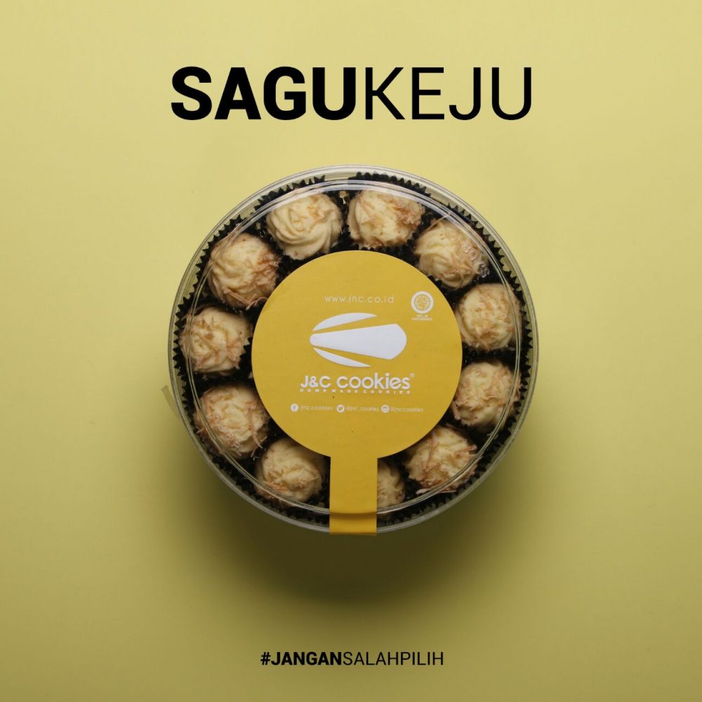 

Kue Kering Sagu Keju JNC J&C Cookies Reguler