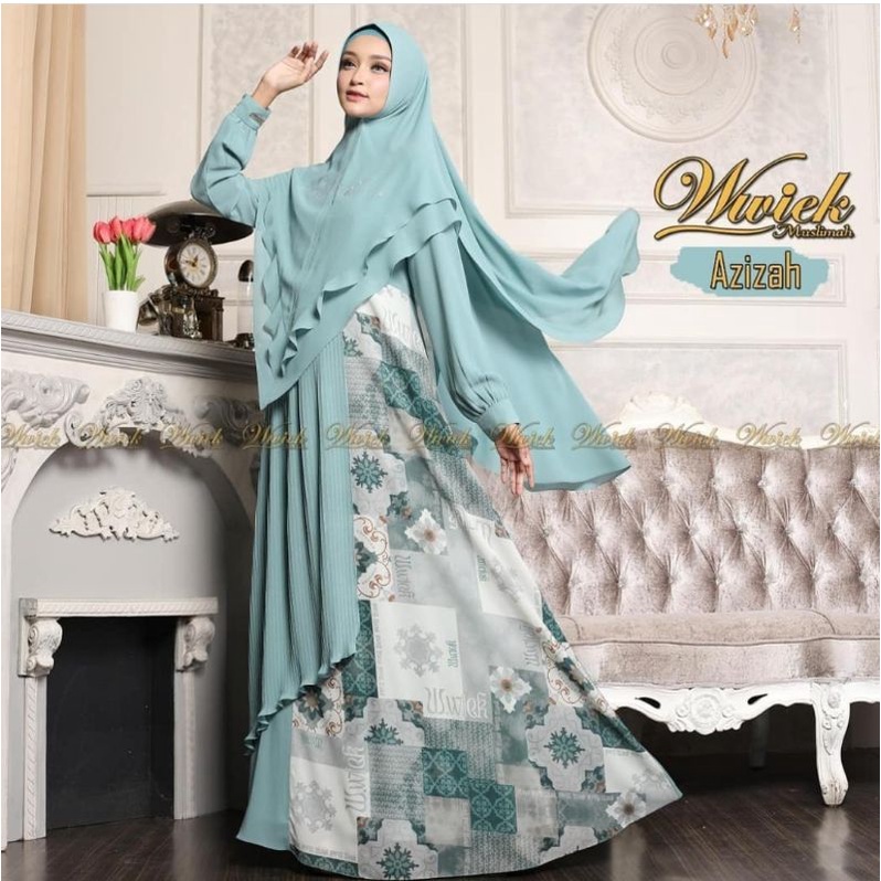Azizah set syar'i by Wiwiek muslimah