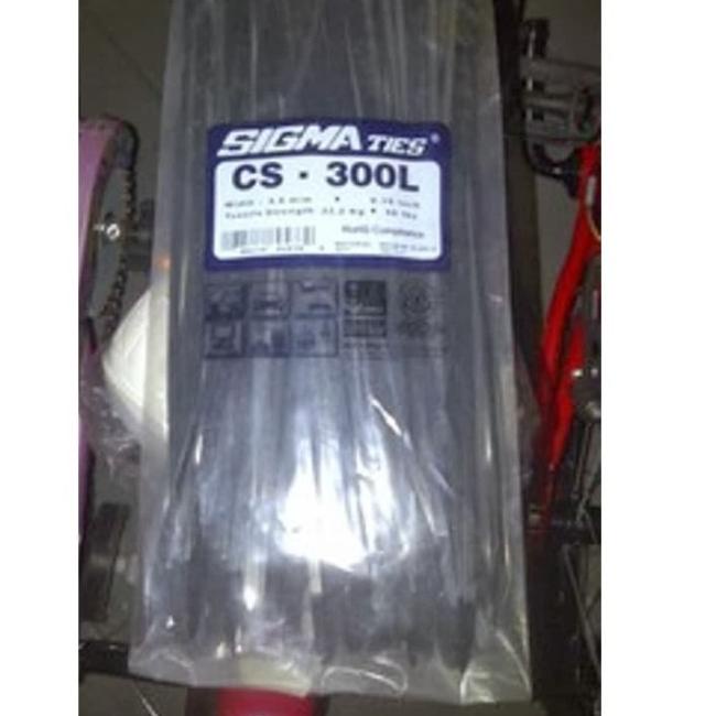 

☪ KABEL TIES SIGMA CS-300L kabel ties 30 cm - Ties 300 x 4.8 mm ❁