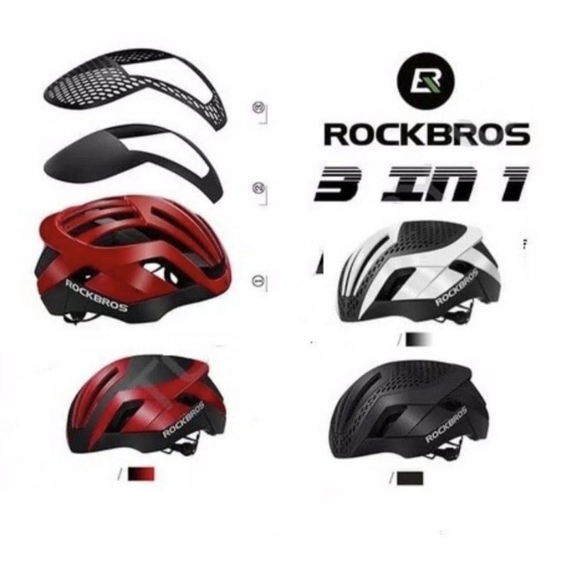 helmet Rockbros tt-30 mtb rb seli bmx helm sepeda