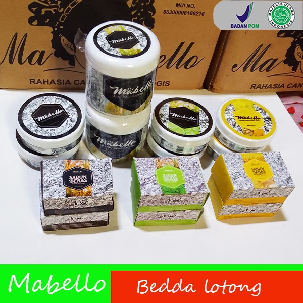 Mabello lulur pemutih badan mabelo lulur badan bedda beda lotong lotong lontong lulur hitam pemutih badan