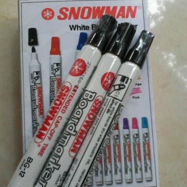 

SNOWMAN SPIDOL BOARD MARKER LUSINAN