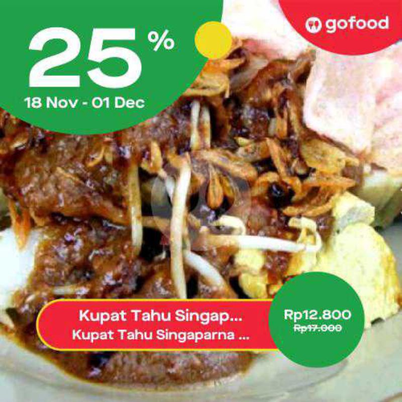 kupat tahu Singaparna Tasikmalaya