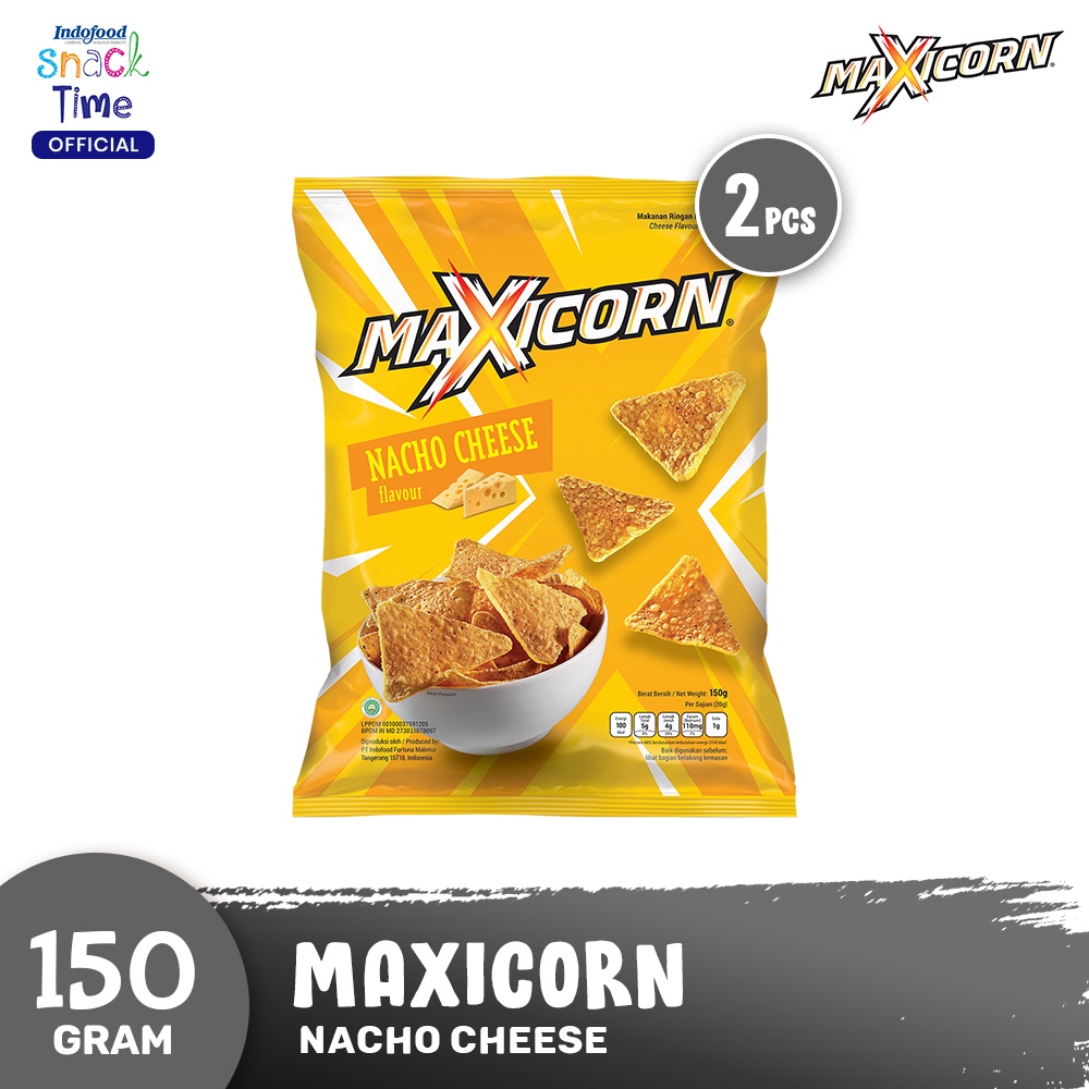 

Maxicorn Nacho Cheese 150 Gr - 2 Pcs