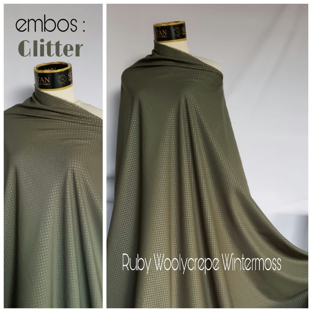 Kain Abaya Sultan Ruby Wintermoss 