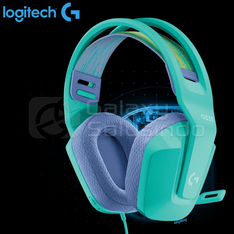 Logitech G335 Mint 7.1 Surround Wired Gaming Headset