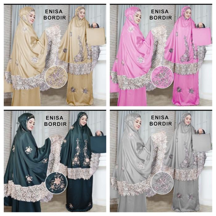 DIONISIA Enisa Mukena Luna Maya Dewasa Renda Bordir Terbaru 2020