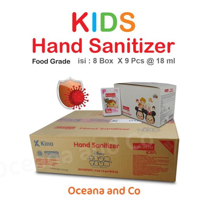 Eskulin Kids Tsum Tsum Hand Sanitizer 18ml 1 DUS ISI 72 PCS MURAH