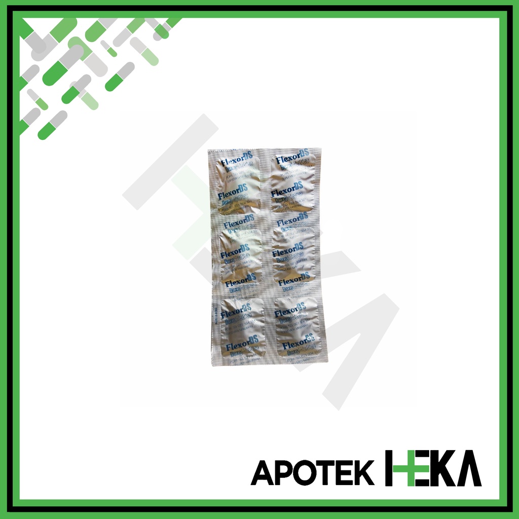 Flexor DS - Glucosamine Memelihara Fungsi Sendi Strip isi 6 (SEMARANG)