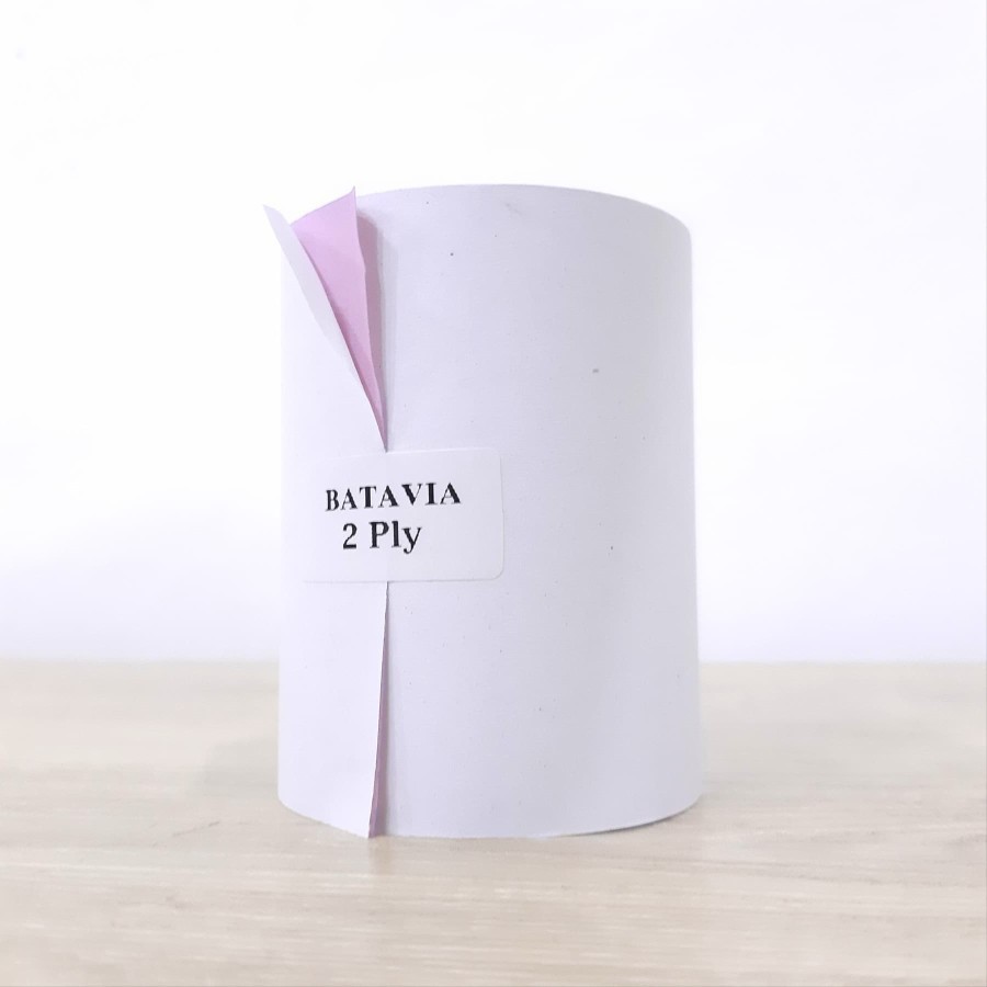 BATAVIA Kertas Kasir Printer Struk Roll Paper Ukuran 75 x 60 mm 2 Ply