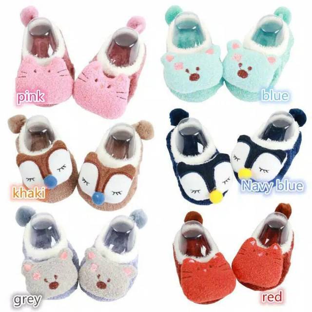 Kaos Kaki Bayi / Anak Kaos Kaki Bulu Korea Halus Lembut Prewalker 0-2th