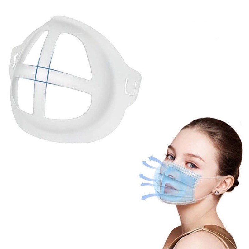 PENYANGGA MASKER 3D MASK BRACKET SILIKON SIRKULASI UDARA