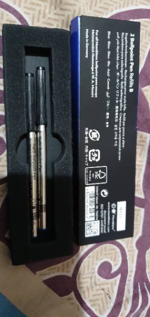 Isi Pen / Refill Montblanc Ballpoint Bp 100% Original
