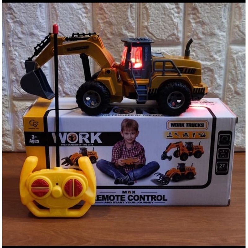 Mainan Rc Beko Alat Berat Konstruksi Exscavator Remote Control