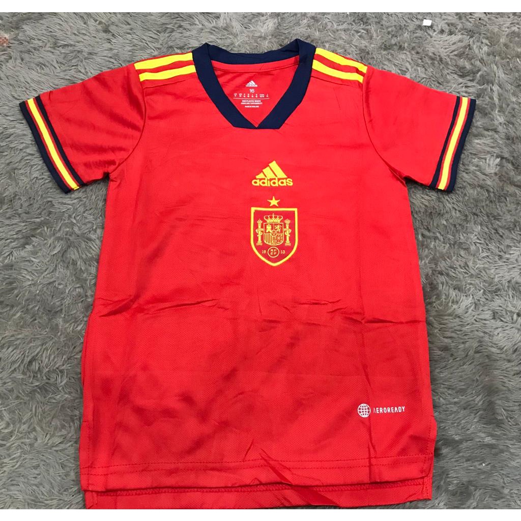 Jersey kids / anak spanyol home 2022 - 2023 grade ori