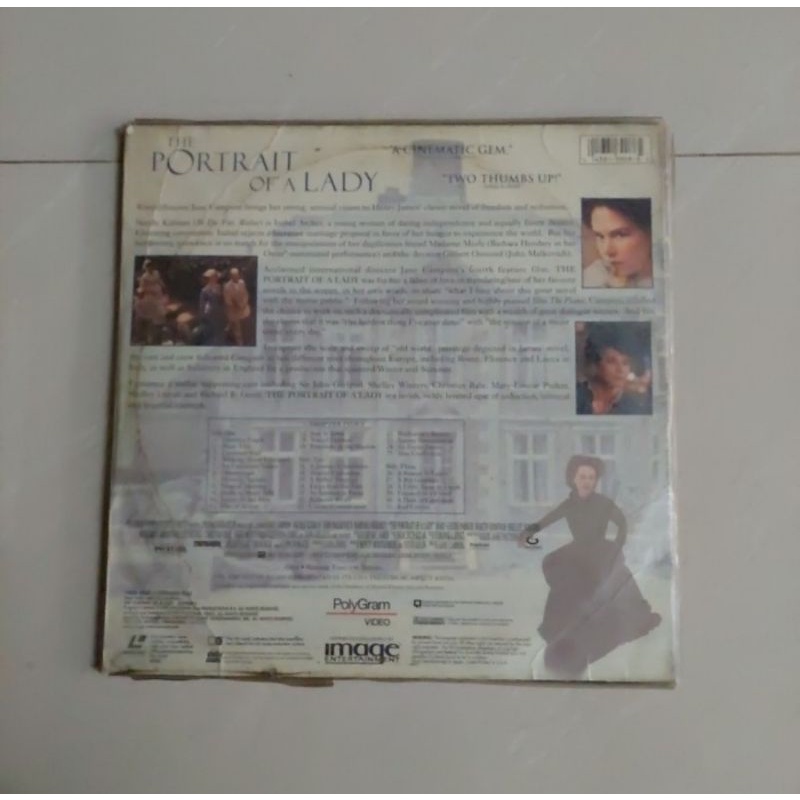 Kaset Laser disc Nicole Kidman The Portrait of A Lady